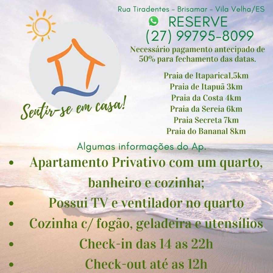Ap Bk Privativo Brisamar, 10Min Da Praia De Itaparica - Sentir-Se Em Casa Vila Velha  Exterior photo